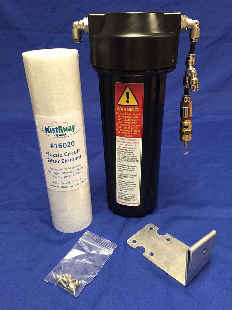 Nozzle Circuit Filters & Parts | MistAway Systems DIY Store