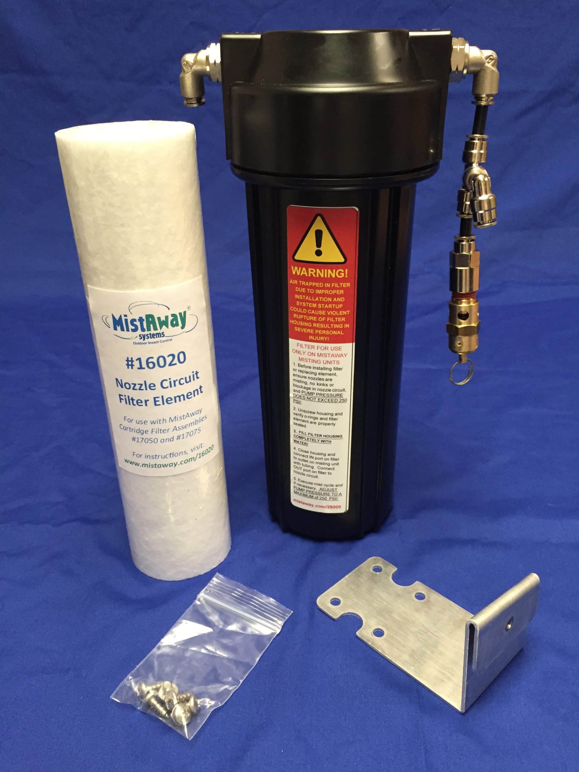 MistAway Nozzle Circuit Filter Kit Gen 3 Retrofit MistAway Systems