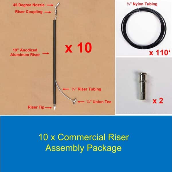 MistAway Systems Commercial Riser Package