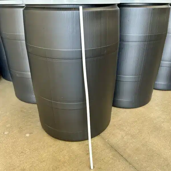 MistAway Gen1.3 suction pipe length comparison against 55 gallon drum